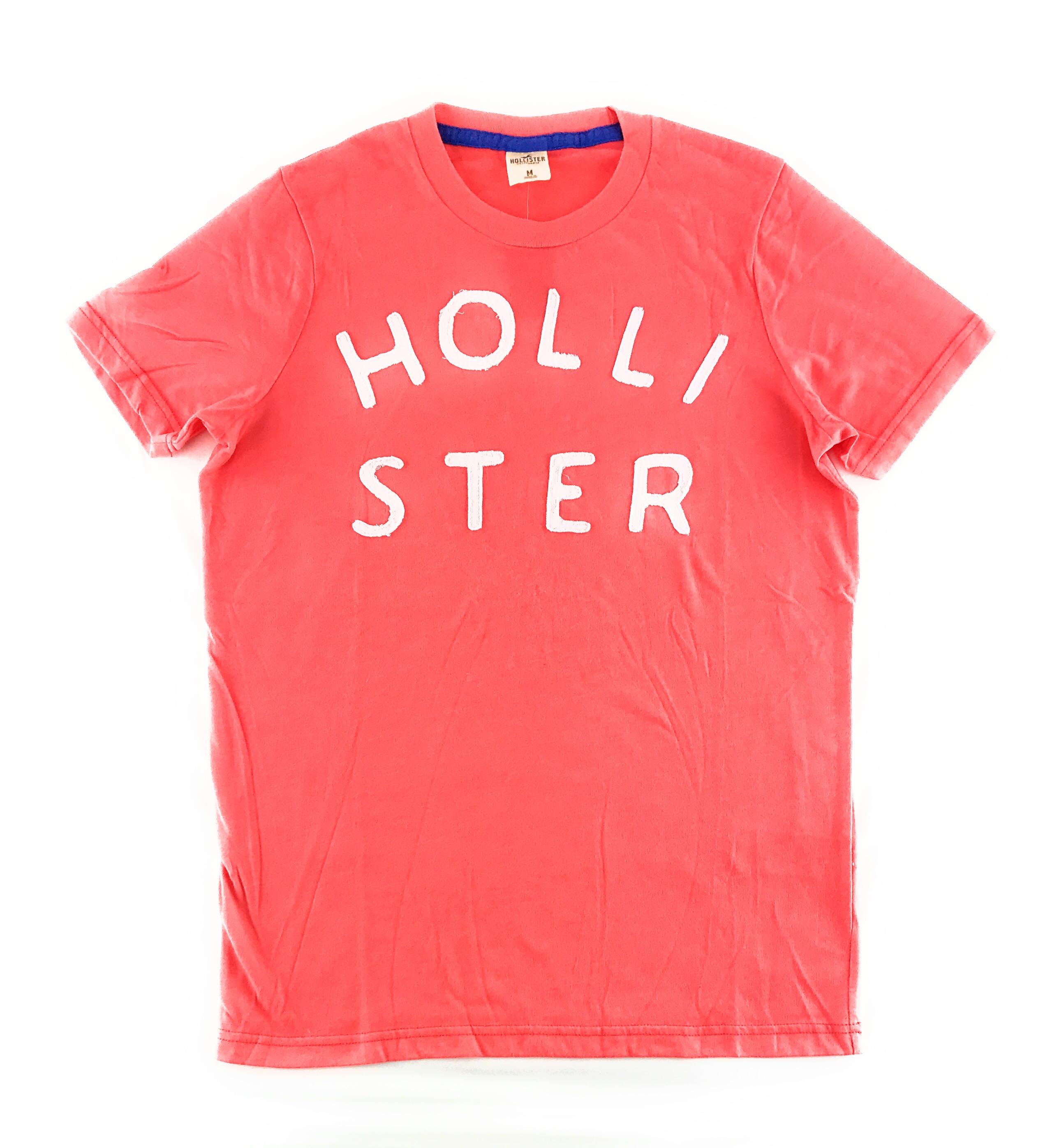 Hollister Mens Graphic TShirt Tee Short Sleeve Embroidered Appliqué eBay